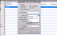 Money – How to create Categories & Banks